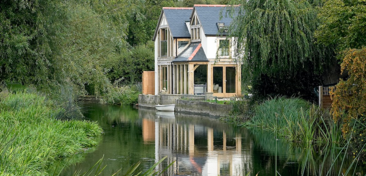 oak framed house