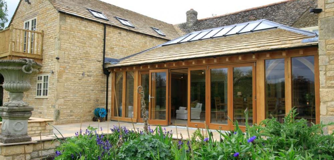 new stone and oak extensions | Welland Valley