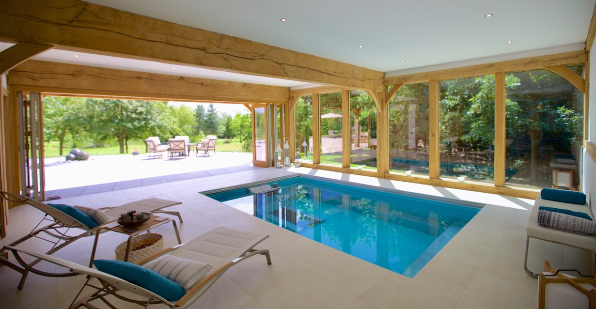 Pool Houses in Leicestershire Natural Structures